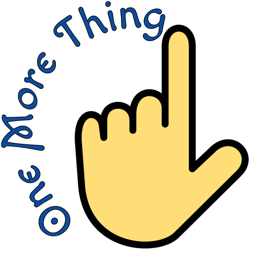 One More Thing
